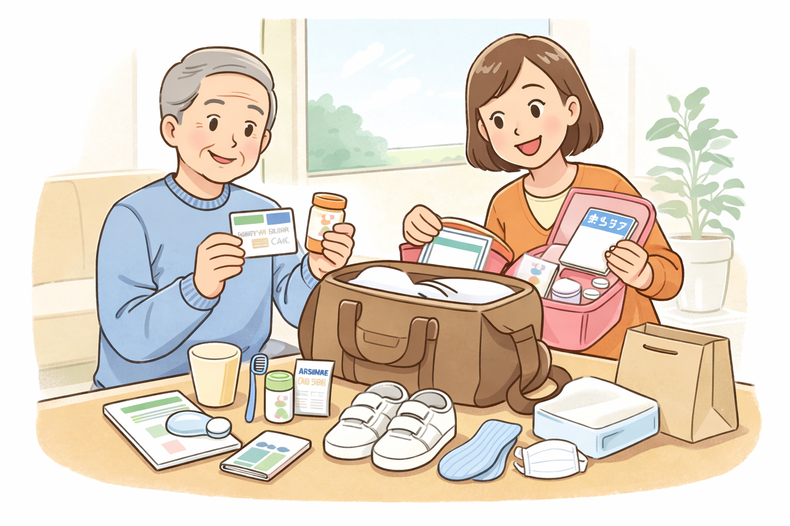 入院時に必要なもの